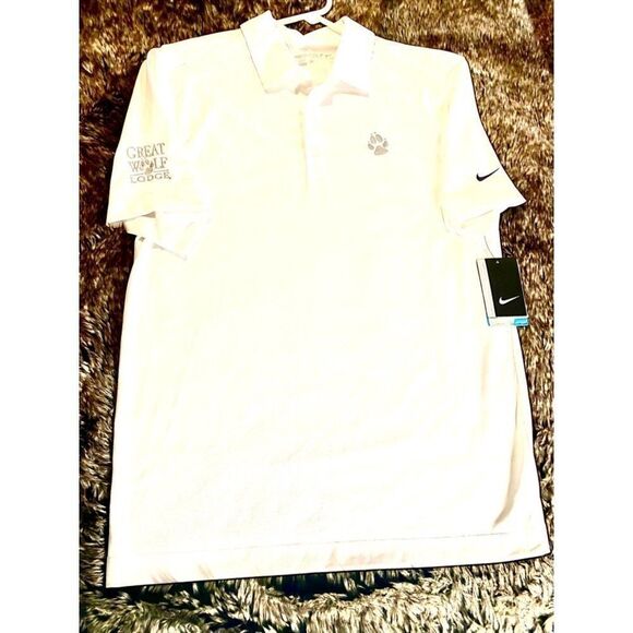 Nike Women’s Dri‎ Fit White Golf Polo Small - Picture 1 of 13